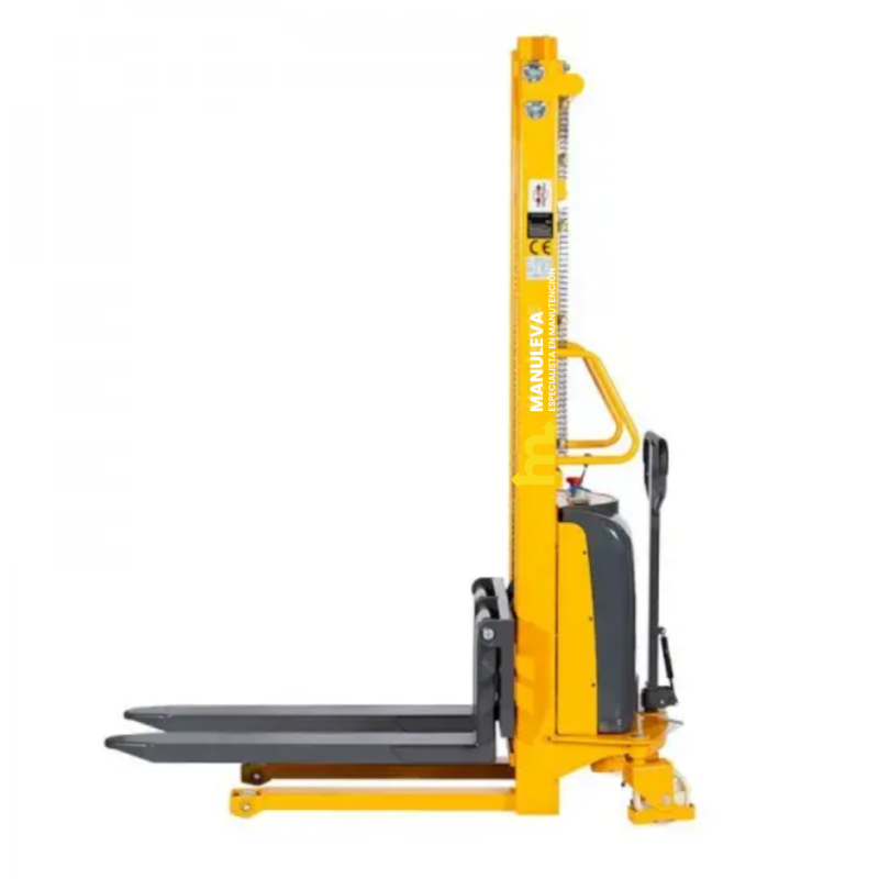 Apilador Semi Eléctrico Elevador 2500 mm Capacidad 2000 kg
