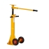 Vista con mango del soporte de seguridad para remolque de 18 toneladas - Elevación 1192 mm Vista con mango del soporte de seguridad para remolque de 18 toneladas - Elevación 1192 mm