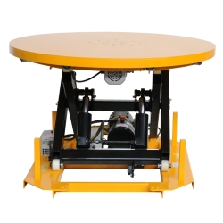 Mesa elevadora giratoria eléctrica 2000 kg - 220 V vista general