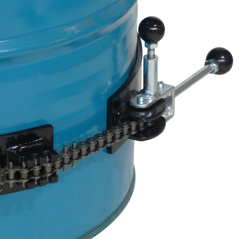 Apilador volteador de bidones 450 kg Elevación 1500 mm |Manuleva