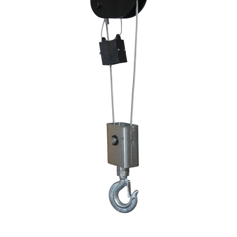 Grúa de taller con contrapeso eléctrica 450 kg | Manuleva